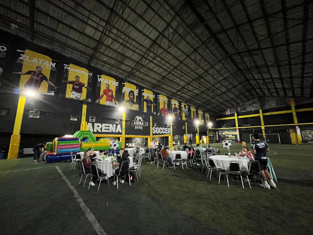 Vista panorámica Arena Soccer MTY